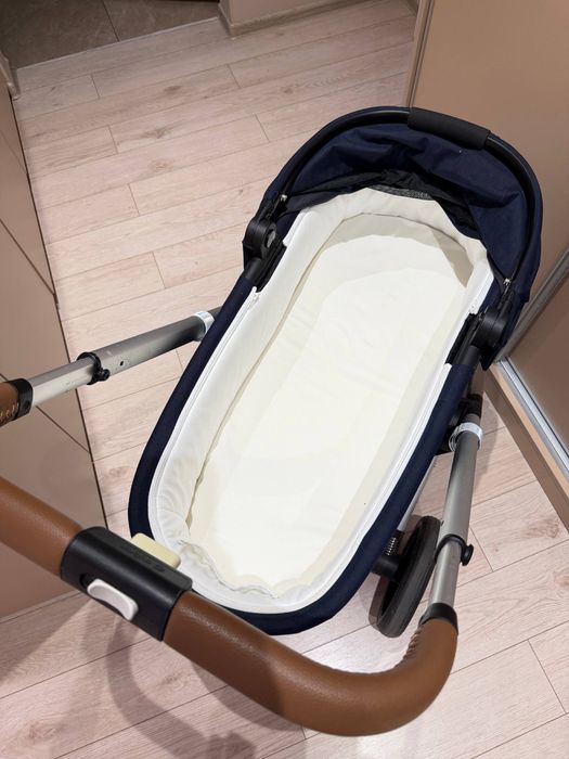 Коляска / візок Cybex Balios S Lux Silver 2 в 1 Ocean Blue