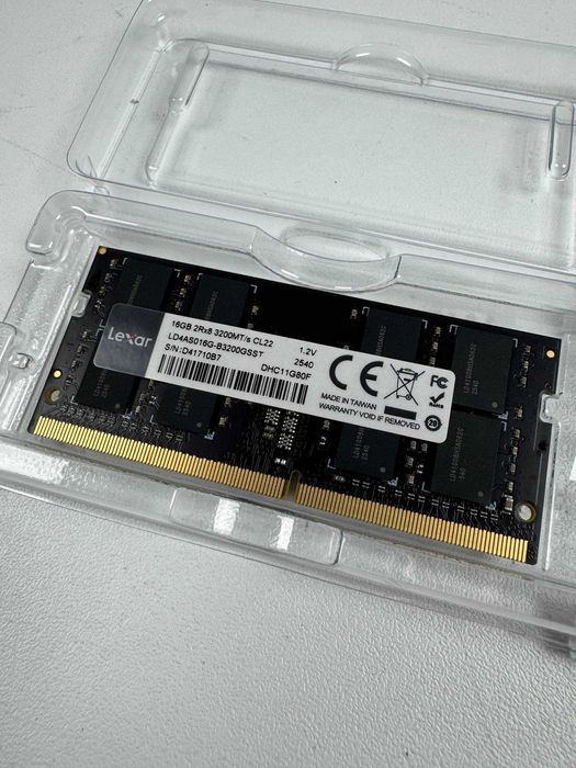 Оперативна пам'ять Lexar High Performance DDR4 SODIMM 16GB 3200Mz CL22