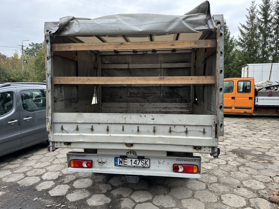 Skrzynia paka zabudowa aluminiowa REGULOWANA PODRAMOWKA 2x2.20 master