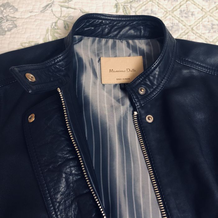 Куртка шкіряна Massimo Dutti