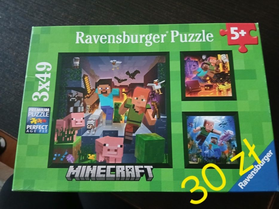 Puzzle minecraft i star wars