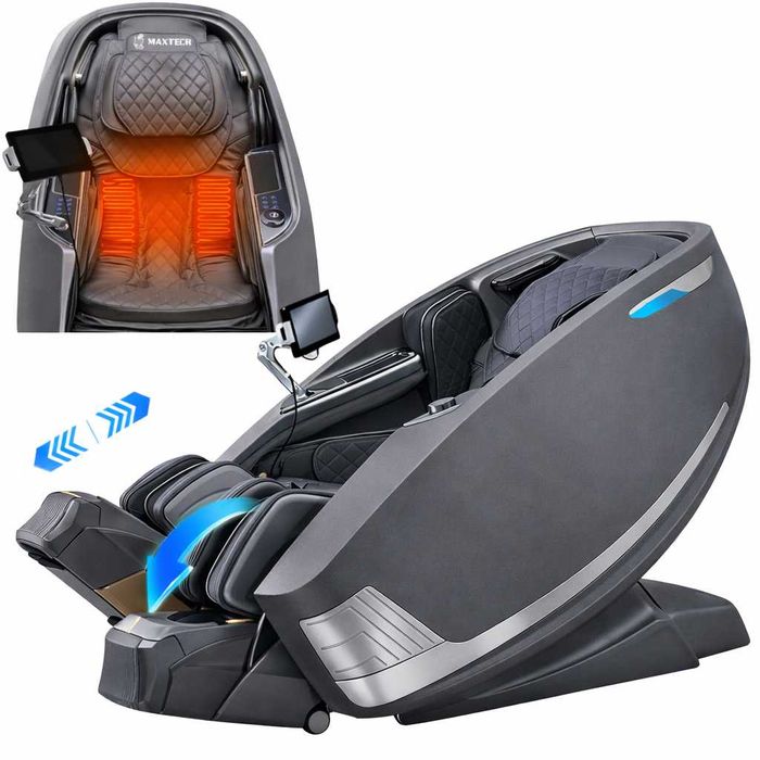 Fotel masujący 4D Zero Gravity MAXTECH-D9 masaż całego ciała shiatsu