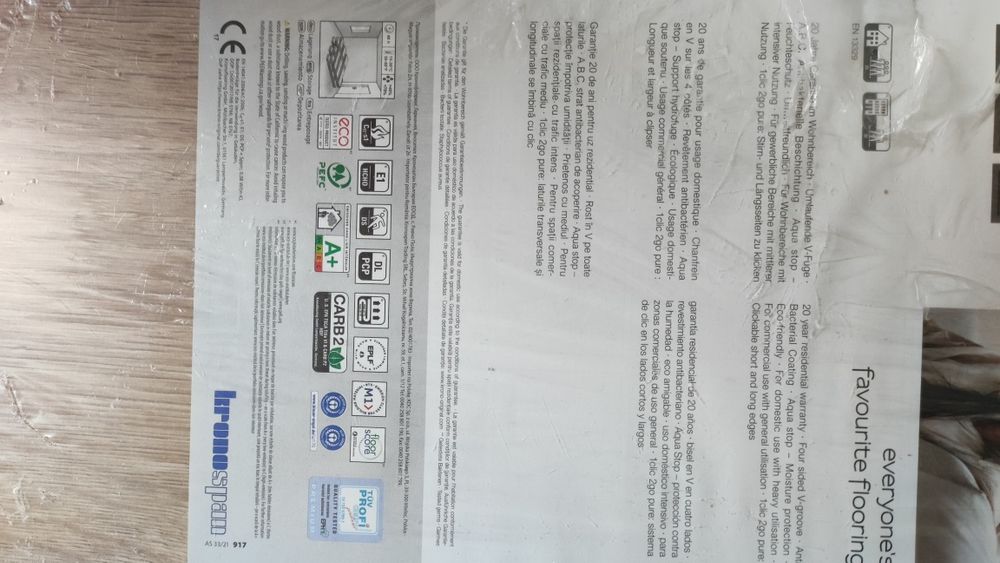 Ламінат новий 32 класу ,фаска