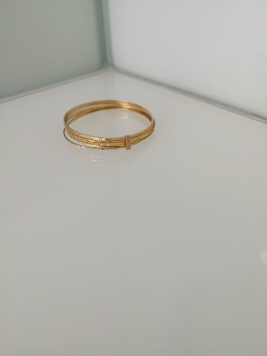 Pulseira de 7 em ouro de 19,2kt