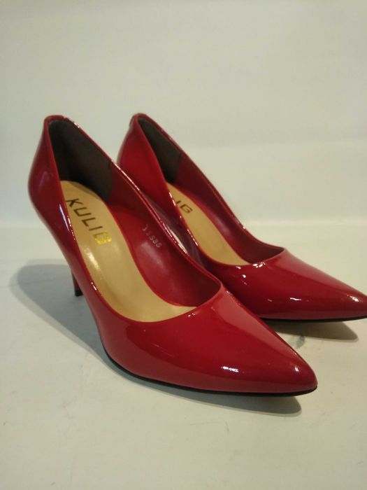 Czerwone szpilki Kulig 36