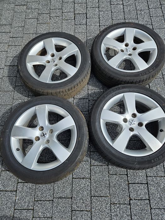 Koła alufelgi 4x108 r17 308 307 5008 208 partner berlingo 207
