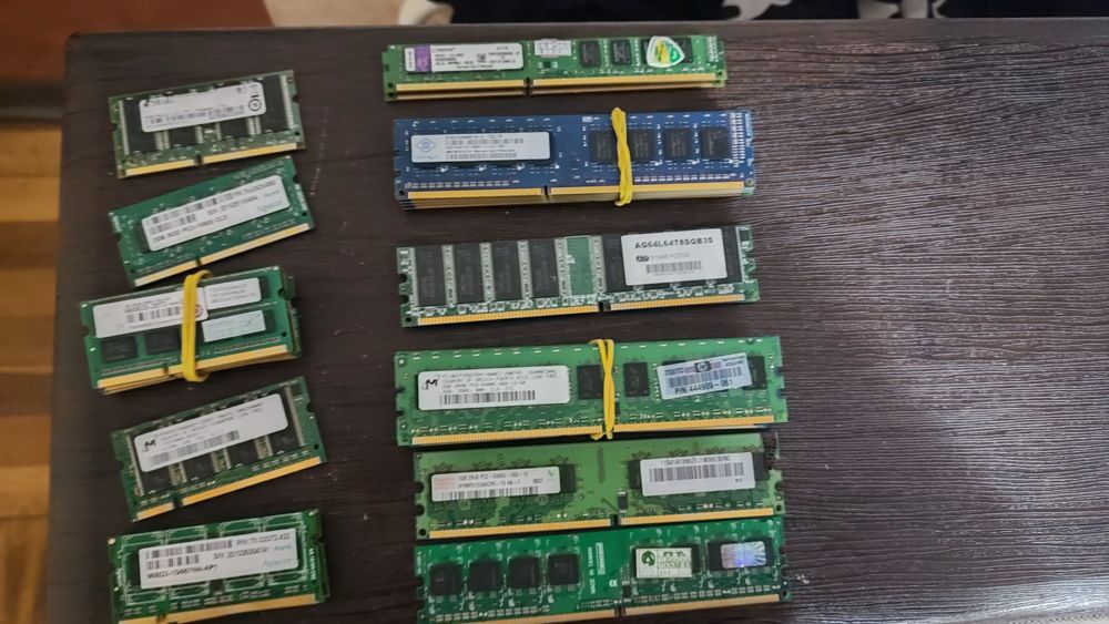 Оперативная память от 512 мг до 4 Гб на ПК  и ноутбуков