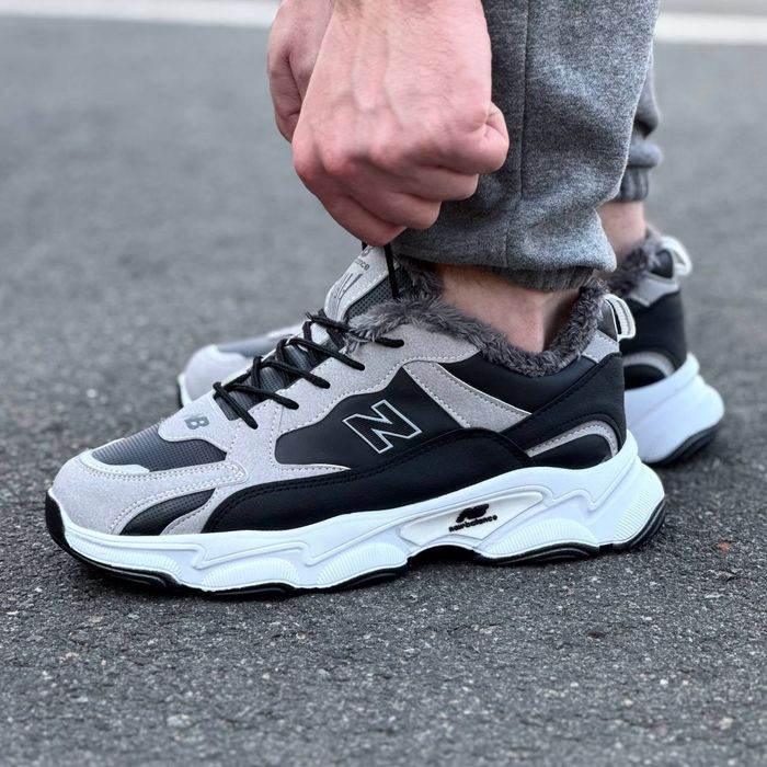 Чоловічі зимні кросівки New Balance, зимові кроссовки, стильні , теплі