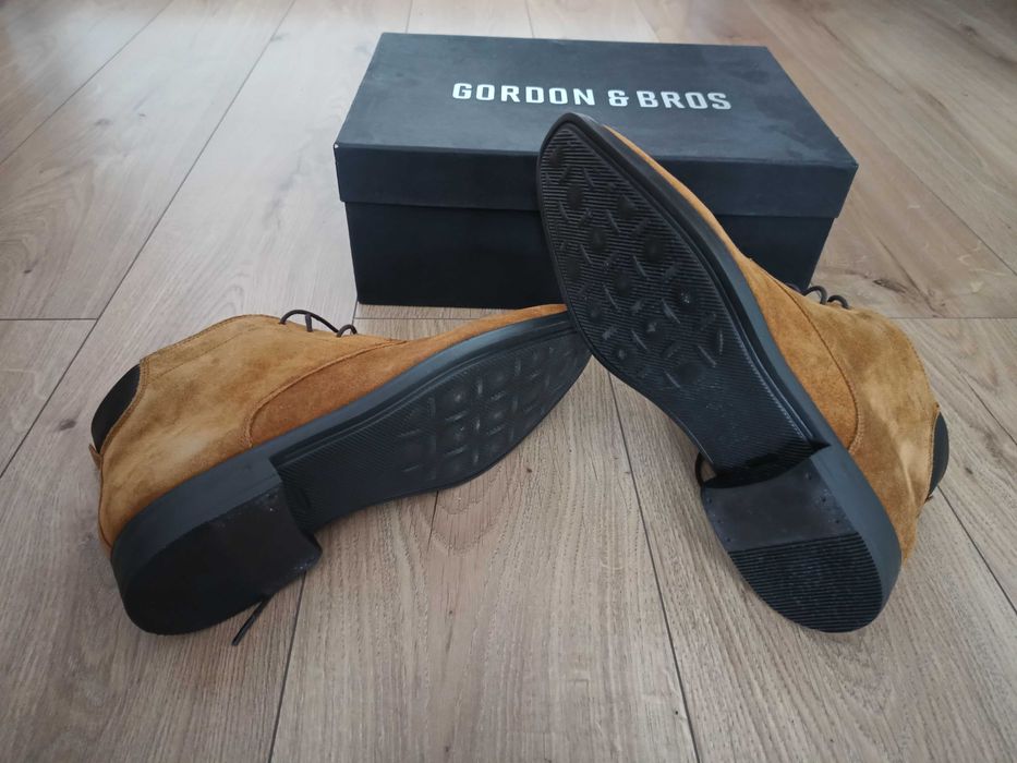 Buty Męskie Trzewiki Gordon & Bros Nowa Alaska BT Suede 43 Nowe