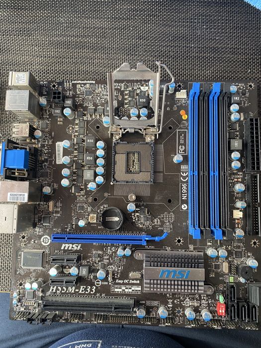 Материнська плата intel 1156 MSI h55m-e33