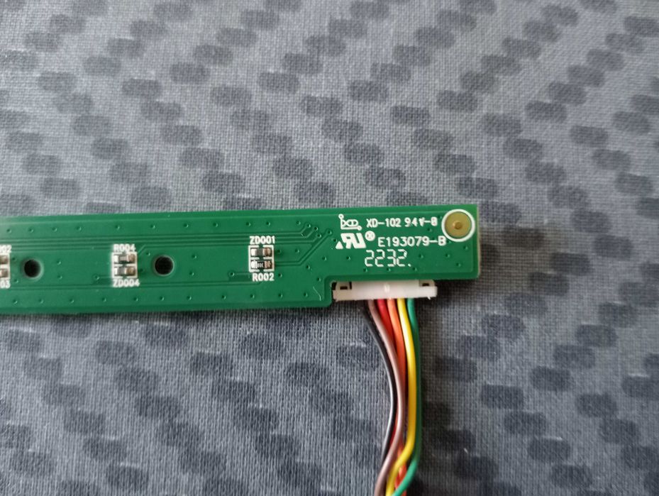 Placa de botões do Monitor Philips 243V7QDSB