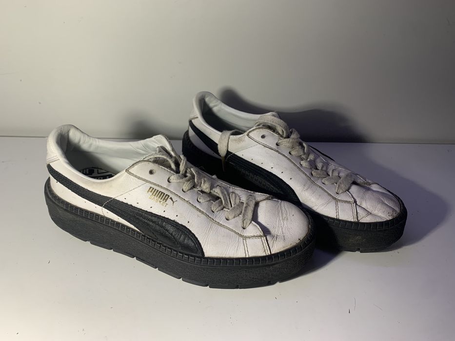 Puma Basket Białe Buty