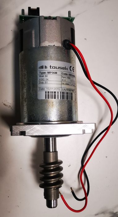 Silnik Mp56m i zasilacz do bramy Tousek