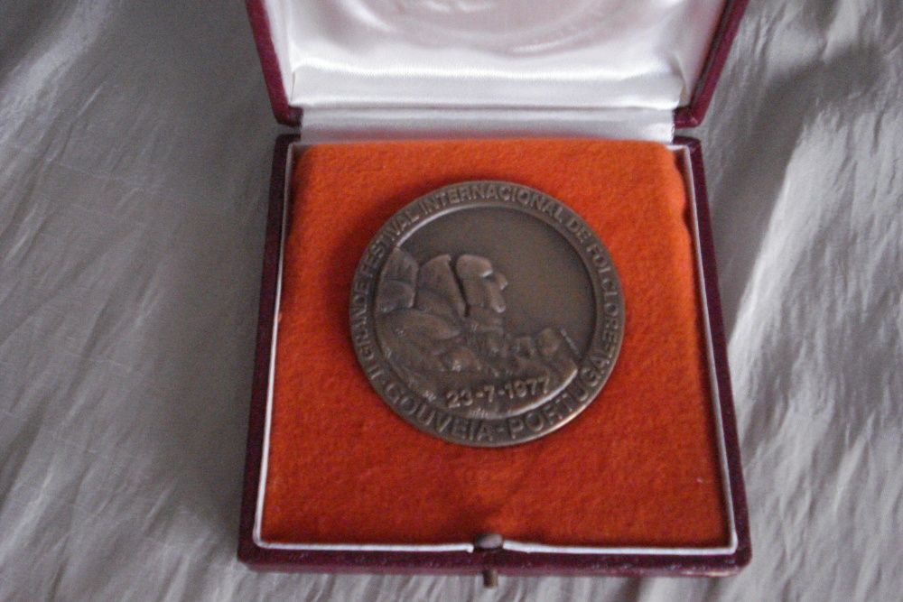 Medalhas Comemorativas, com caixa ou estojo