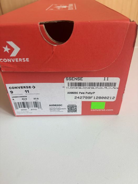 Кеди Converse, 42 розмір, нові