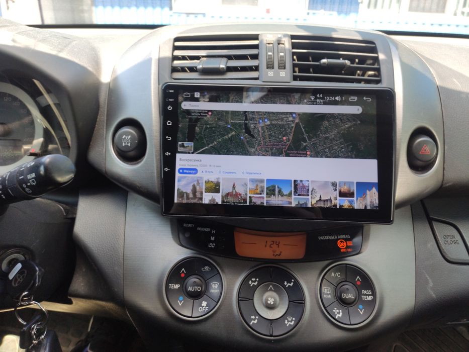 Магнитола  Toyota RAV4 2006-2012 , CarPlay+QLED 8 ми ядерный 4G.
