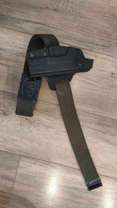 Zestaw: Oryginalna kabura GLOCK + Pas Wojska Polskiego WP MON