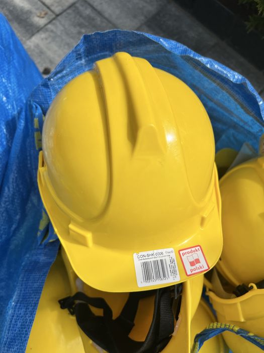 Kaski budowlane 19 sztuk