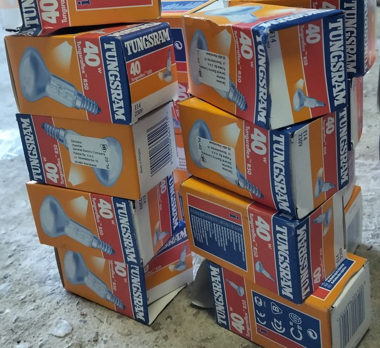 Żarówka reflektorowa TUNGSRAM 40W Tungsraflex R50 e14