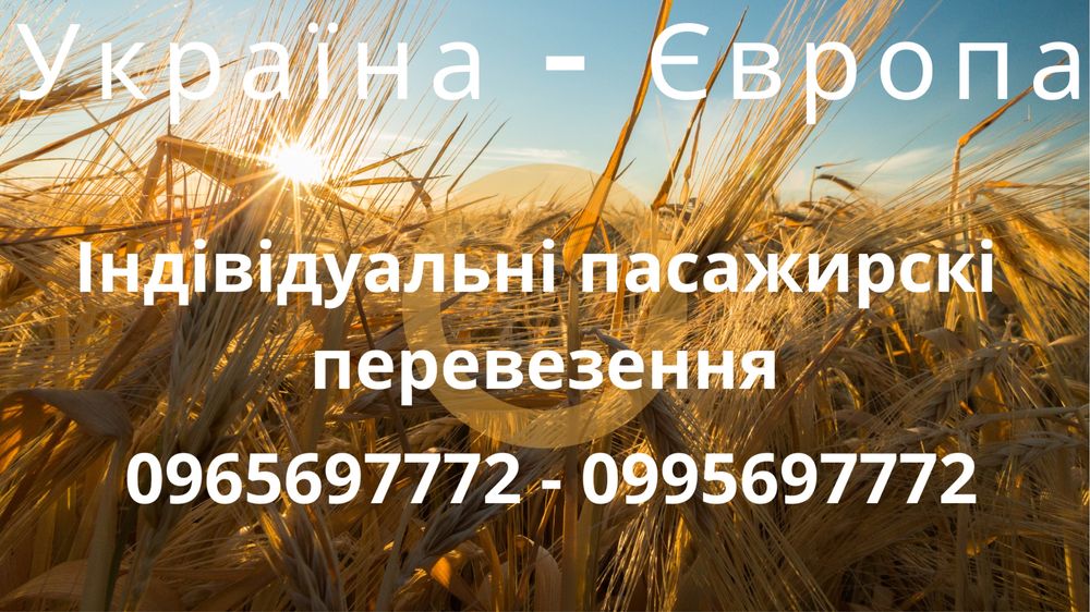 Індивідульний трансфер для міжнародних подорожей