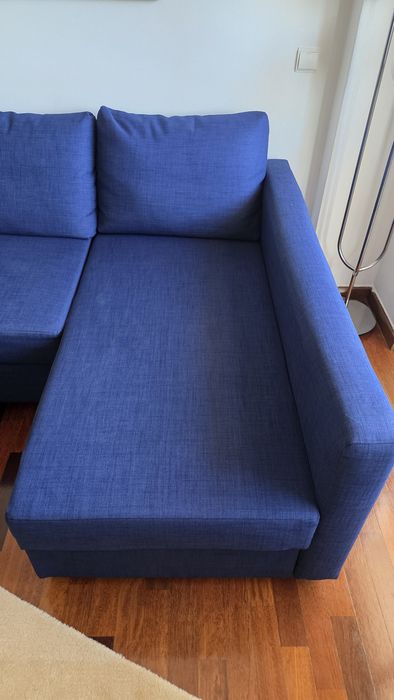 Sofá-Cama 3lug c/chaise c/arrumação