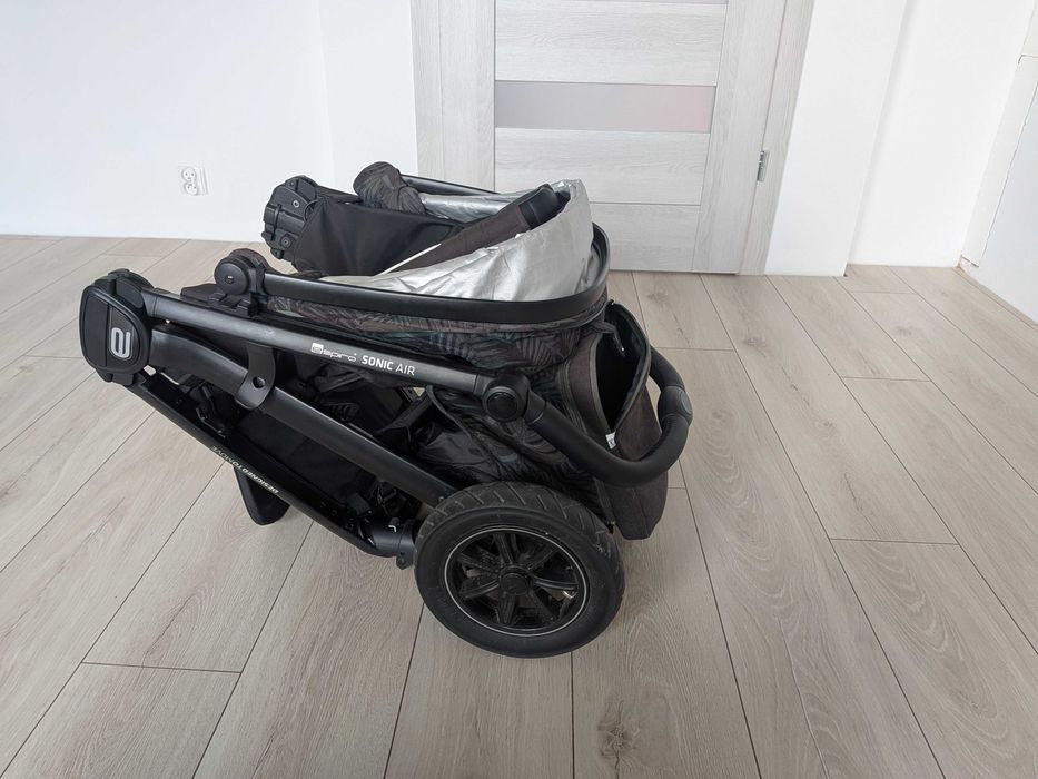 Wózek spacerowy Espiro Sonic Air | Pompowane koła | Akcesoria