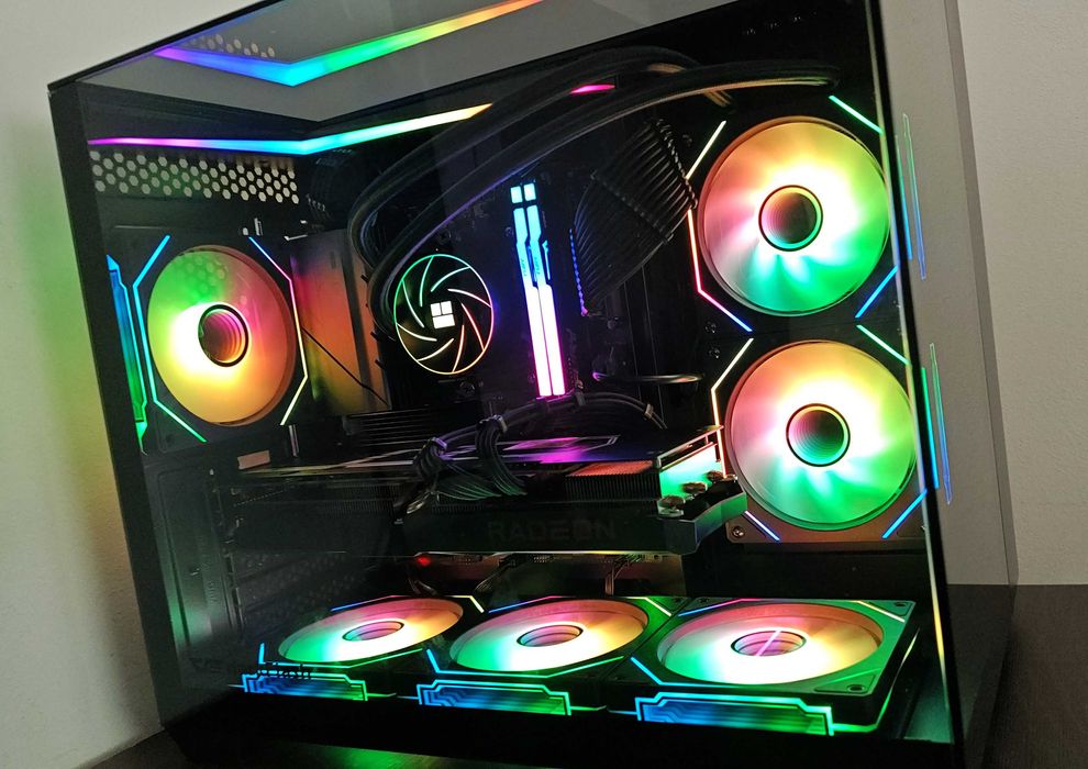 Ryzen 5 8400F, RX 6700XT 12GB, 32GB RAM DDR5, 1TB SSD komputer do gier