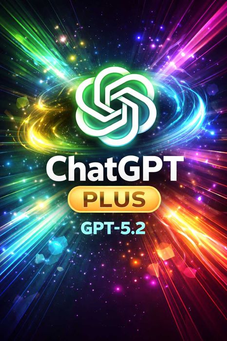 Subskrypcja ChatGPT Plus | GPT - 5.2 | Sora 2 | Voucher