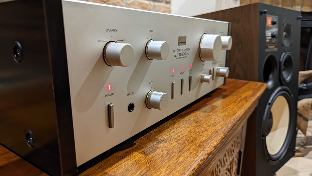 Sansui AU-D607G EXTRA | Piękny Front | Drewniana Obudowa |