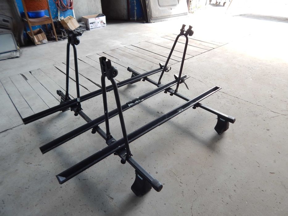 bagażnik dachowy na 3 rowery thule