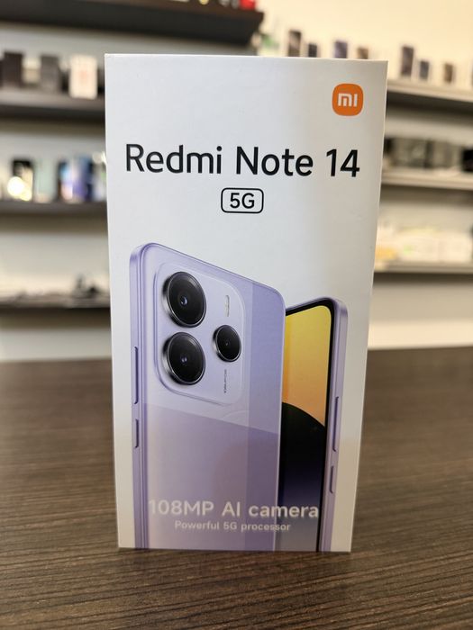 Xiaomi Redmi Note 14 5G 8GB 256GB Midnight Black Poznań Długa 14