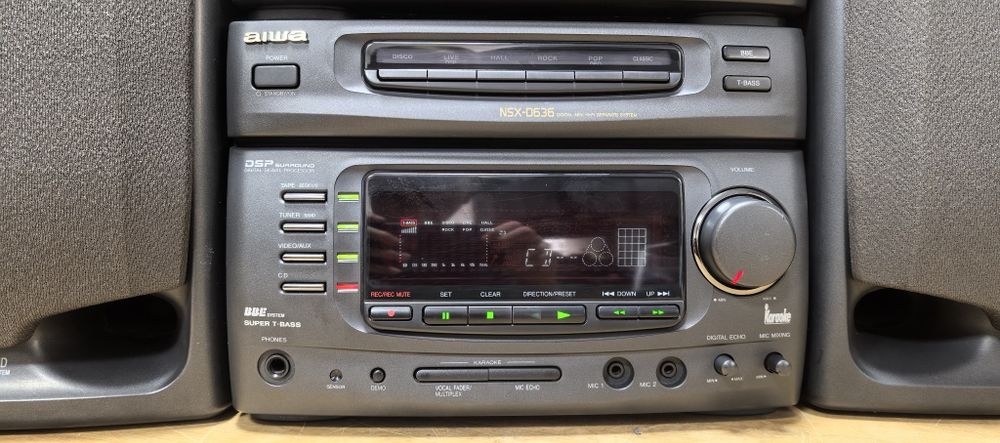 Комплект Aiwa NSX-D636/SX-FN636/пульт/6Ω