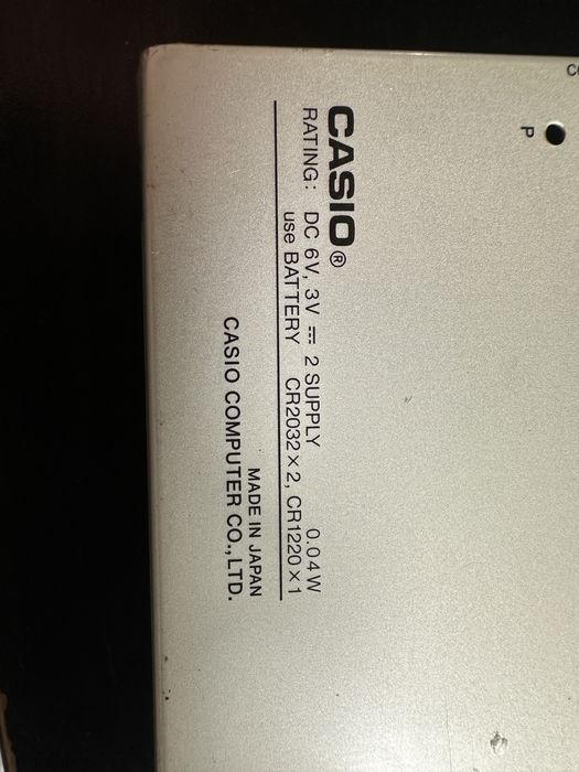 CASIO FX 880P Calculator64740548565378123