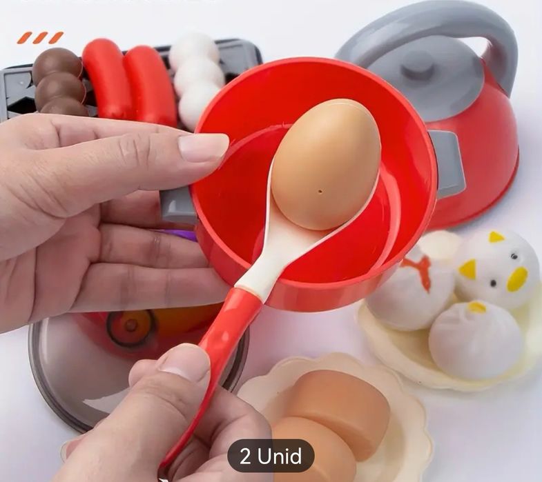 Conjunto de brincar cozinha rosa 83 peças