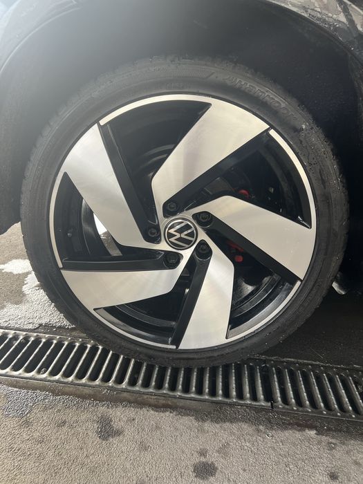 Conjunto jantes vw golf 7