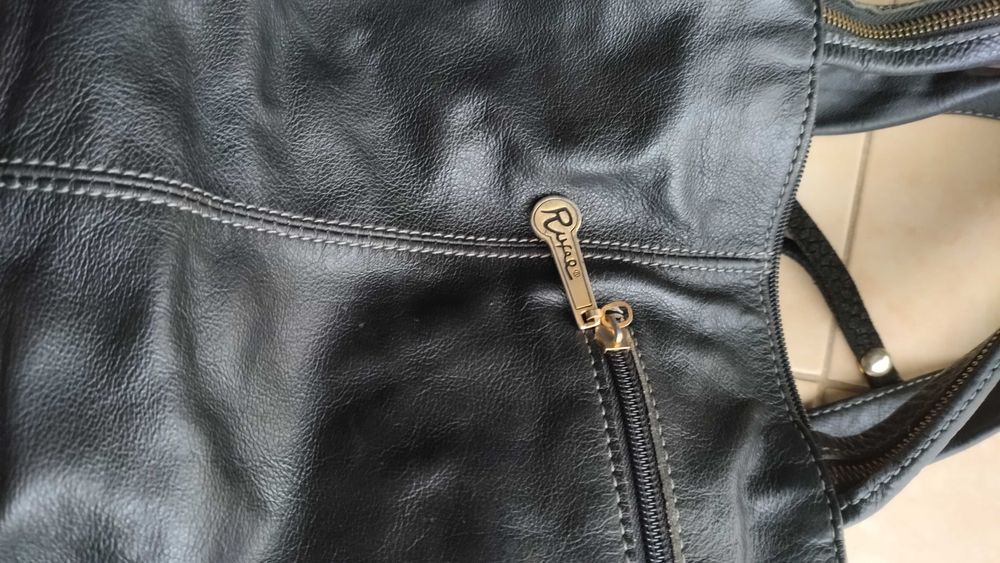 Mala/Carteira de senhora em pele