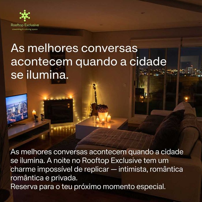 Aluguer por Quarto em Apartamento Exclusivo. Rooftop Exclusive