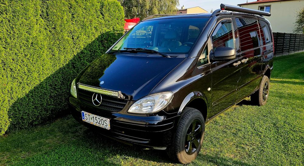 Mercedes-Benz Vito  Mercedes Vito 4x4 Fun jak Multivan Beach Westfalia mini Kamper 4matic
