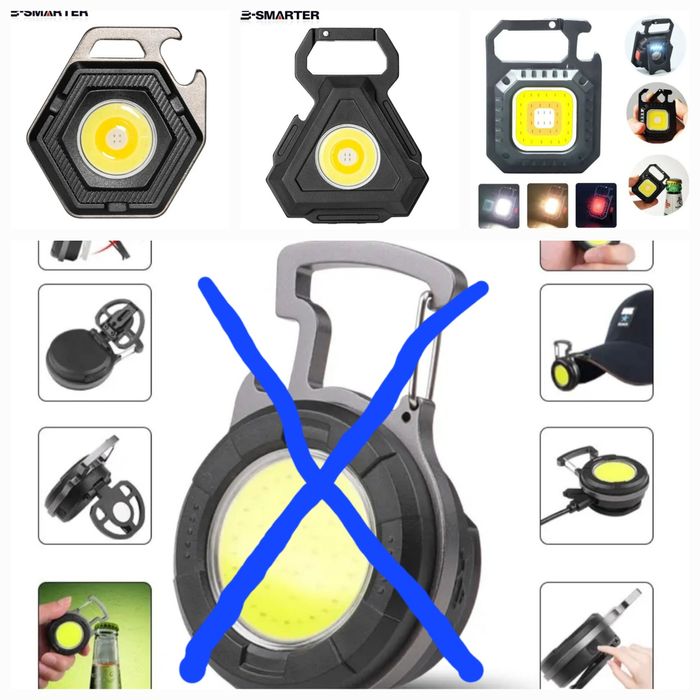 Ліхтарики з магнітом