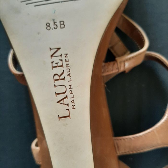 Sandałki skórzane Rallph Lauren rozm. 40