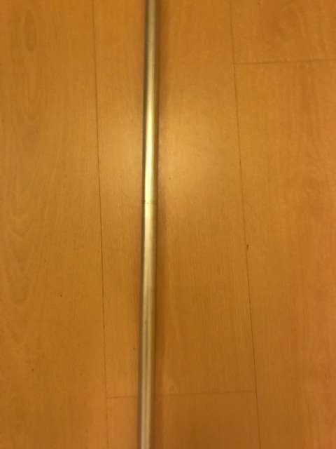 Varão em inox - novo com etiqueta