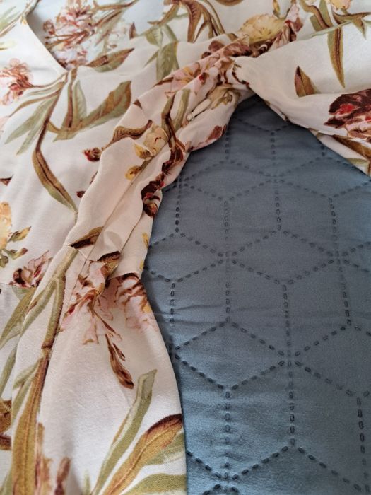 Sukienka w kwiaty boho HM, lato jesień