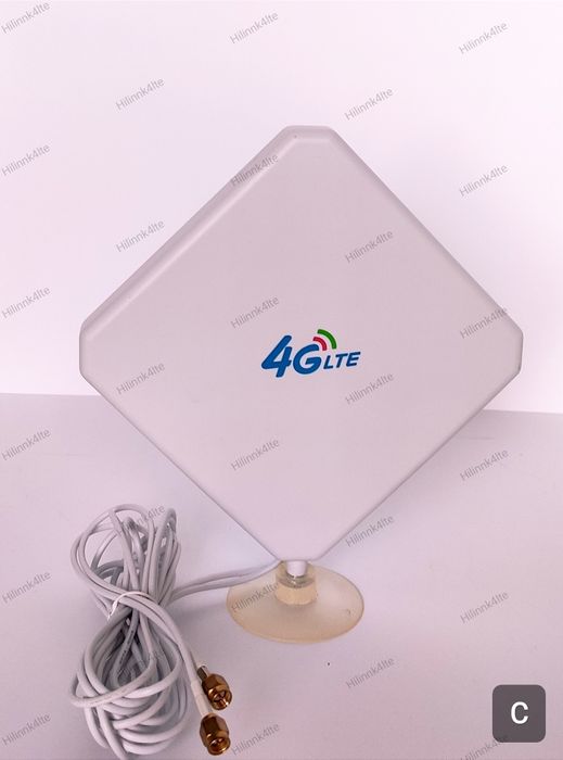 Антенна Панельная 4G LTE MIMO для Модема HUAWEI, ZTE,NETGEAR