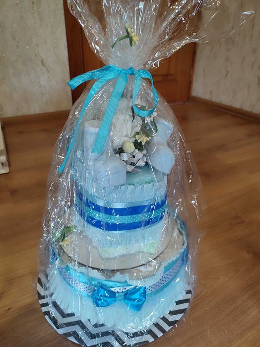 Торт з памперсів