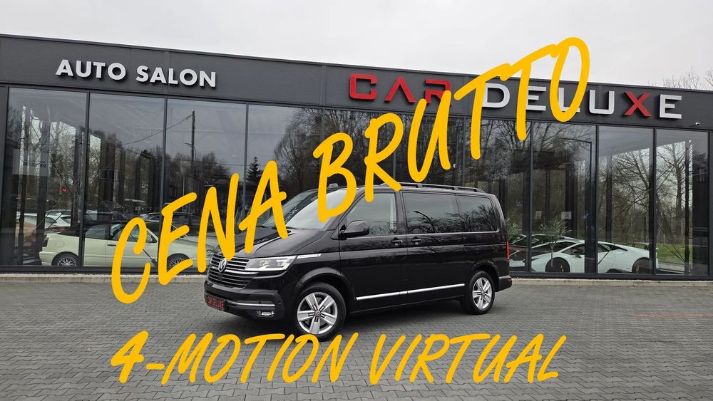 Volkswagen Multivan 4-MOTION / 2 x ELEKTRYCZNE DRZWI / Alcantara / Virtual / Hak