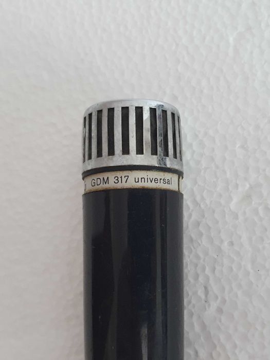 Microfone de gravador vintage - Grundig GDM 317 Universal - Germany