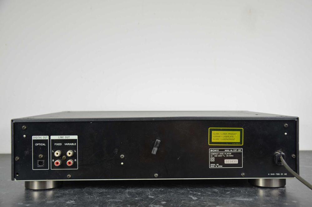 Odtwarzacz CD SONY CDP-997 Okazja