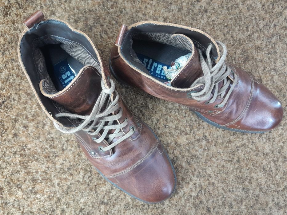 Черевики , ботінки шкіра оригінал Street 43 розмір.