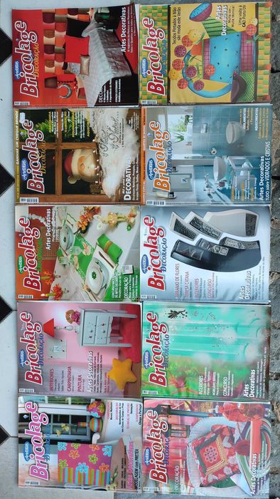 22 Revistas Faça Você Mesmo e Bricolage