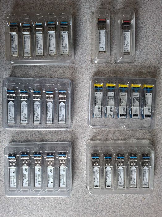 Modulos SFP - Fibra Óptica - CISCO (Vários modelos)